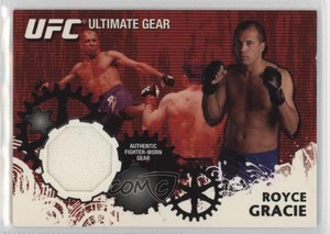 2010 Topps UFC Series 4 Ultimate Gear Relic Royce Gracie #UG-RG