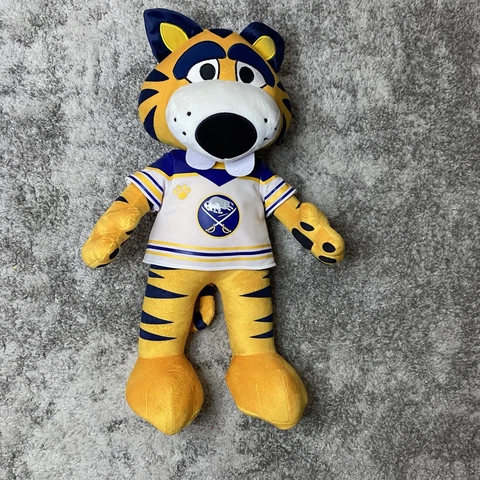 Bleacher Creatures Buffalo Sabres Sabretooth 20" Jumbo Mascot Plush Figure White Cover