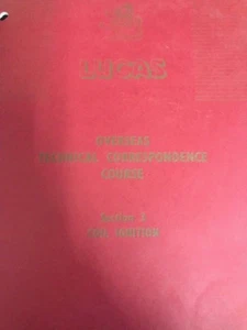 Lucas Overseas Technical Correspondence Course Section 3 Coil Ignition - Picture 1 of 2