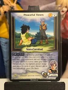 Dragon Ball Z CCG Peaceful Times Preview 4 KBS Fusion Saga Unlimited Uncommon! - Picture 1 of 1