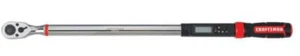 Craftsman 1/2" Dr 12.5-250 Ft. Lb. Digital Click Torque Wrench 913236 - Picture 1 of 8