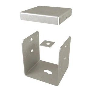MiTek® 6" x 6" Triple Zinc 2-Sided High Uplift Post Anchor - Picture 1 of 1