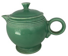 Vintage 1935-1946 Homer Laughlin Fiestaware 5 Cup Teapot w/ Lid Original Green