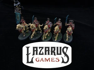 Warhammer Tomb Kings Death Ossiarch Bonereapers - Kavalos Deathriders (painted)  - Picture 1 of 2