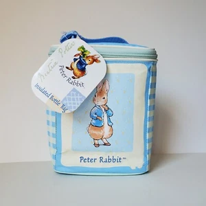 Peter Rabbit Insulated Bottle Bag Holder Vtg 2000 New With Tags Beatrix Potter - Picture 1 of 13