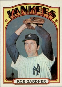 1972 Topps #22 Rob Gardner New York Yankees