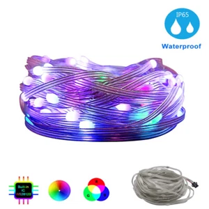 WS2812 RGB Dream full color LED string DC5V Addressable Decoration Light - Picture 1 of 10