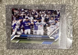 2024 Topps Now Los Angeles Dodgers 2024 World Series Champions TEAM CARD WS-1 - Bild 1 von 2