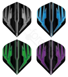 Red Dragon Hardcore Radical Flights Black Dart Flight Dartflights Reddragon No2 - Bild 1 von 17