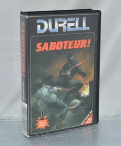 VINTAGE 1984 DURELL SABOTEUR SINCLAIR ZX 48K COMPUTER GAME CASSETTE - Afbeelding 1 van 4