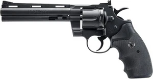🎯 REVOLVER UMAREX Co2-Colt Python Polymer 4.5mm BB o Pellet Black 6" AIRGUNNERS - Foto 1 di 7