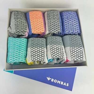 Bombas Women's Ankle Socks 8-Pack Gift Box Size Medium 8-10.5 - Image 1 of 4
