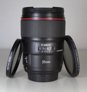 Canon Lens EF 35mm f/1.4 L II USM - Picture 1 of 6