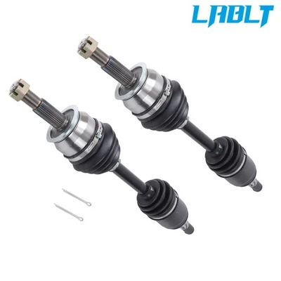 Eje CV delantero izquierdo + derecho para Nissan Pathfinder Frontier Xterra 2005-2012 Foto 1 de 4