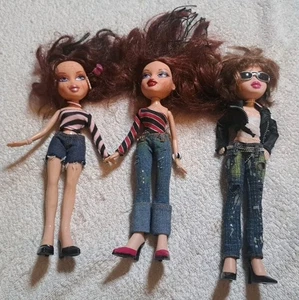 3 muñecas Bratz Inc Twiins Phoebe & Roxxi Twins 2001 MGA Entertainment - Imagen 1 de 11