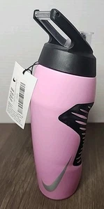 Nike Trinkflasche Hyperfuel Squeeze FLIP-TOP 32oz BPA FREI Pink/Schwarz NEU - Bild 1 von 5