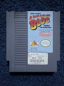A Boy And His Blob Trouble in Blobolonia (Nintendo NES, 1990) solo cartuccia
