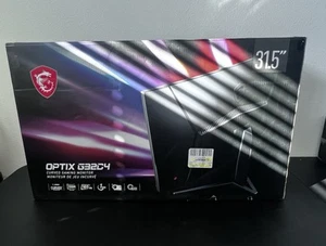 MSI Optix G32C4W 31,5" Widescreen Curved Gaming Monitor ( Broken Parts Only ) - Picture 1 of 6