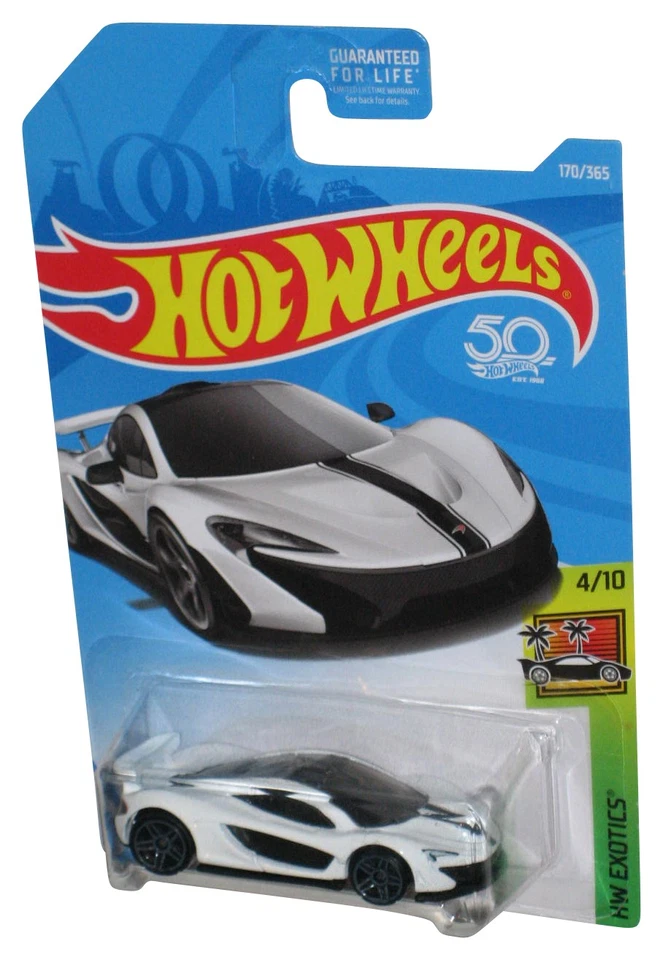 Coche de juguete McLaren P1 blanco 170/365 Hot Wheels HW Exotics 4/10 (2017) Foto 1 de 1