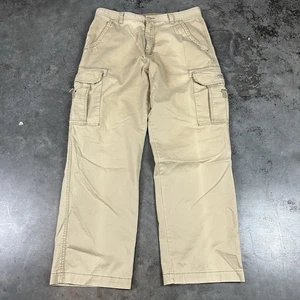 Pantalones cargo Union Bay para hombre 36x32 caqui holgados Y2K utilitarios usados - Imagen 1 de 20