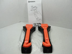 Car Safety Hammer Set of 2 Emergency Color: Classic Red Size: 2 Pack - Picture 1 of 3