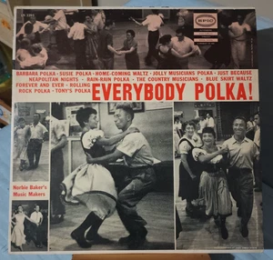 Norbie Baker Music Makers LP "Everybody Polka" Fantastic LP!! RARE! - Picture 1 of 6