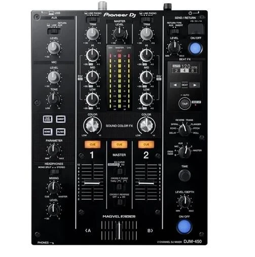 Pioneer DJ DJM-450 4 Channel Mixer -  DJ Decks Mixer Deck Mixers - Image 1 of 1