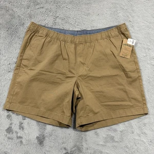 LL Bean Lakewashed Shorts Mens 3XL Standard Fit Elastic Waist Casual Pockets - Picture 1 of 11
