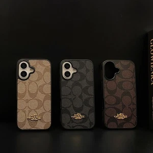 Apple Genuine Leather Case for iPhone 17,16,15,14,13 Pro, ProMax, Premium,Luxury - Picture 1 of 23