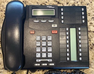 Nortel Networks T7316E Network Telephone Charcoal Black WARRANTY - Picture 1 of 1