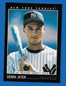 1993 Pinnacle 1st Round Draft Pick Derek Jeter #457 New York Yankees Rookie RC - Bild 1 von 1