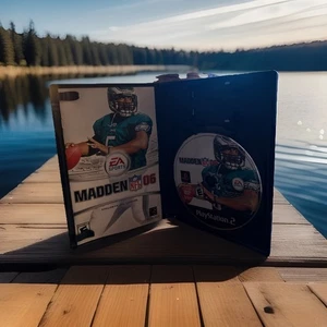 NFL Madden 2006 PS2 CIB W/ Manual - PlayStation 2 Mint - Picture 1 of 2