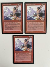 MTG 3X ALLIANCES BALDUVIAN HORDE MAGIC THE GATHERING CREATURE RED RARE ENGLISH