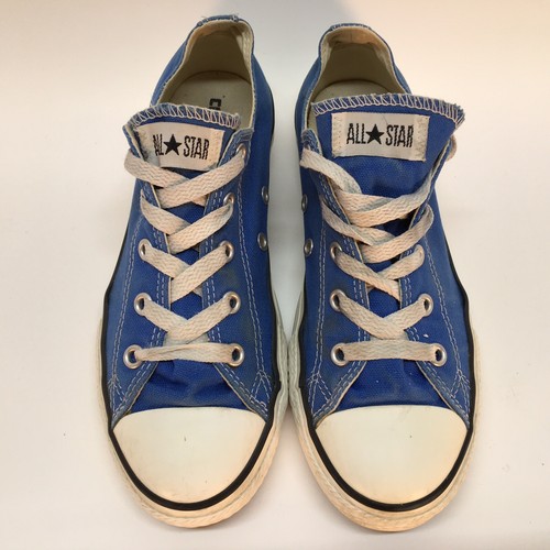 Converse All Stars Blue Low Top Youth Men’s Size 3