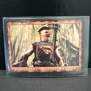 1985 Topps The Goonies On my Gosh... Es ist Captain Sloth! #57 Menge verfügbar - Bild 1 von 2