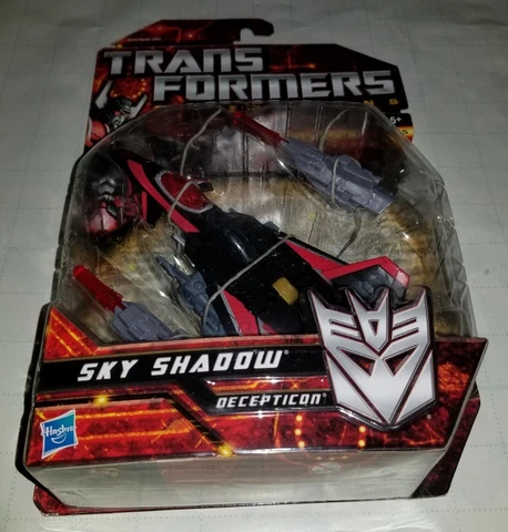 TRANSFORMERS Generations Deluxe Class Decepticon Sky Shadow Cover