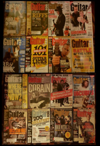 Musician Collection 16 Vintage 2003-2005 Guitar ONE Magazine Back Issues VGC