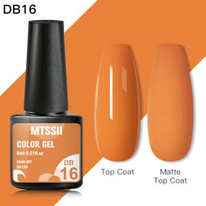 MTSSII 7ML Jelly Transparent Soak Off UV Gel Nail Polish Varnish Summer Manicure