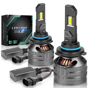 150W 9006 HB4 LED Headlight Bulb Kit Low Beam 6000K 150W 50000LM White Lights 2X - Picture 1 of 10