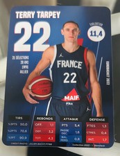 TERRY TARPEY 2023 Slam Deck Team France Basketball Rookie Rc Card French Star