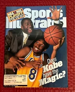 Kobe Bryant (First Cover) & Magic Johnson Sports Illustrated, 27. April 1998 - Bild 1 von 2