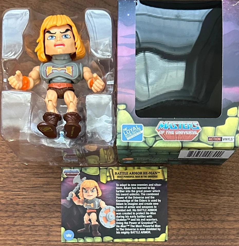 The Loyal Subjects Masters of the Universe Battle Armor He-Man Figure New EE - Image 1 of 1
