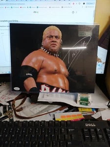 Rikishi Signed 11x14 Photo WWE WWF WCW Plastic... Lot F - Picture 1 of 5