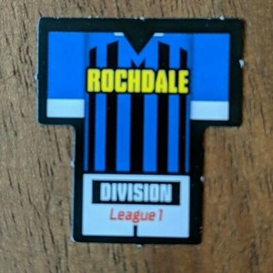 Rochdale - "League Ladder" shirt card (Match Magazine 2020/21)