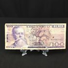 Vintage 1981 Bank of Mexico Cien (100) Peso Bank Note World Paper Money