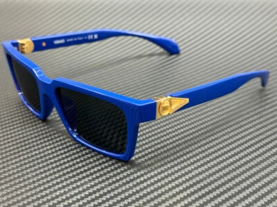Gafas de sol para hombre VERSACE VE4490U 545087 azul liso gris 55 mm Foto 1 de 4