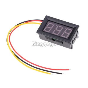Mini DC 0-99.9V Red LED Panel Meter Tester Digital Display Volt Voltmeter 3 wire - Bild 1 von 5
