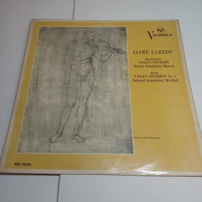 Jaime Laredo Mendelson Filing Concerto Boston Symphony Vintage Vinyl LP - Image 1 of 4