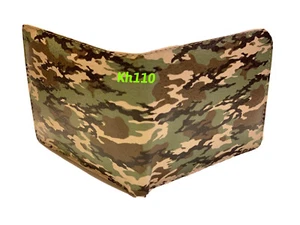 Camoflag Print Bi-Fold Men's Wallet - Picture 1 of 3