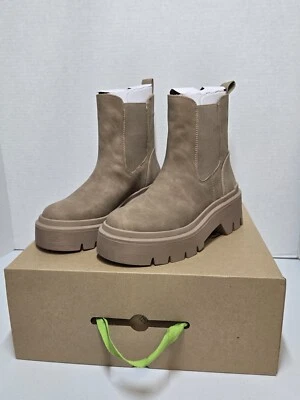 Call It Spring Mujer Allena Botín Talla 5 Marrón Claro Nuevo 2 en Altura Heal Foto 1 de 4